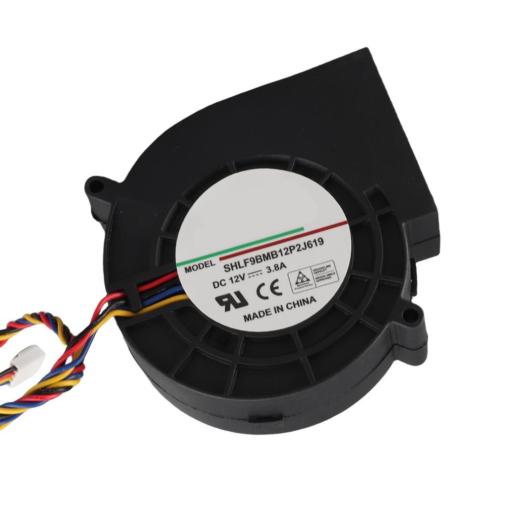 Brushless Cooling Fan Dual Ball Bearing 7000RPM DC 12V 3.8A Multipurpose Centrifugal Blower