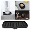 Soap Dish Holder Silicone Non Slip Multifunctional Self Draining Soap Tray for Bathroom Kitchen