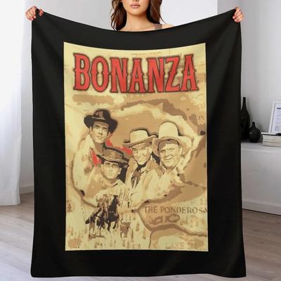 Poster Bonanza Throw Blanket Soft Breathable Blanket for Night Sleeping