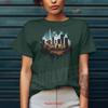 Urban Cityscape T Shirt Eye Catching Showcasing City Skylines Apparel For Enthusiasts Ideal Explorers Vintage Stretched