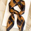1Pc 70*70Cm Leopard Print Bandana, European And American Fashion Style, New Women Square Scarf, Casual Headband, Neck Scarf