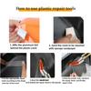 Upgraded 2 In 1 Plastic Welding Kit Stapler Soldering Gun 6/4 Types Staples for Car Bumper Repair 200W Welder Machine Repair