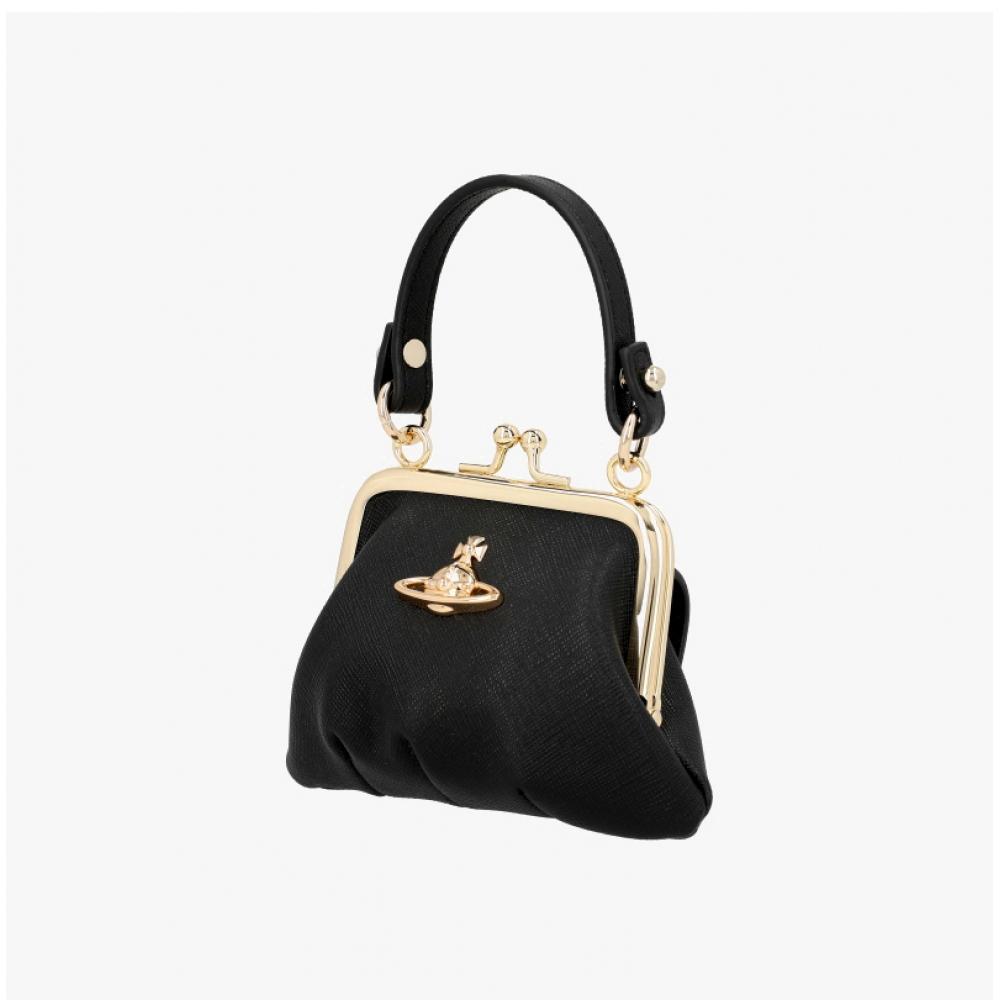 Vivienne Westwood Graney Saffiano Mini Chain Tote Bag 5a010005w S0021 N402