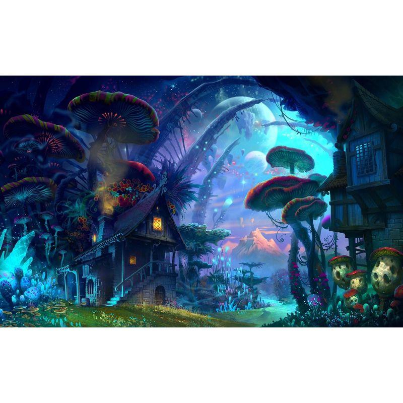 5d Diy Full Round Diamond Painting Embroidery Mosaic Aurora Polaris Landscape Home Decoration Gift Handicraf