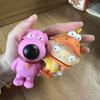 10Cm Animation Family Guy Puking Brian Stewie Duck Suit Pvc Action Figures Desktop Decoration Model Collectible Statues Toys Gifts