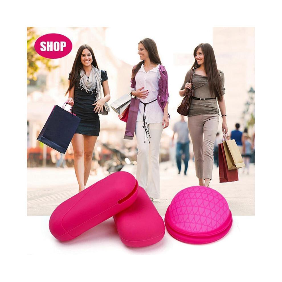 Feminine Menstrual Cup Coupe Soft Period Silicone Disc Leak Proof Reusable