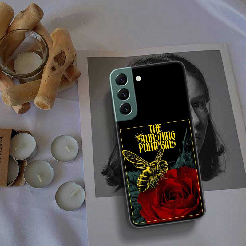 Rock The Smashing Pumpkins Phone Case For Samsung Galaxy S22 S25 Ultra S21 S10 Plus S26 Edge S20 S23 S24 FE Cover Silicone S
