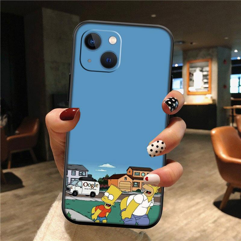 S-Simpsons Shell Phone Case for Samsung Galaxy Note 10 20 S23 S24 S25 Ultra FE Plus Edge Lite A02S A35 A07 A17