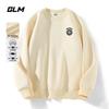 GLM Men's Trendy Round Neck Pullover Sweatshirt