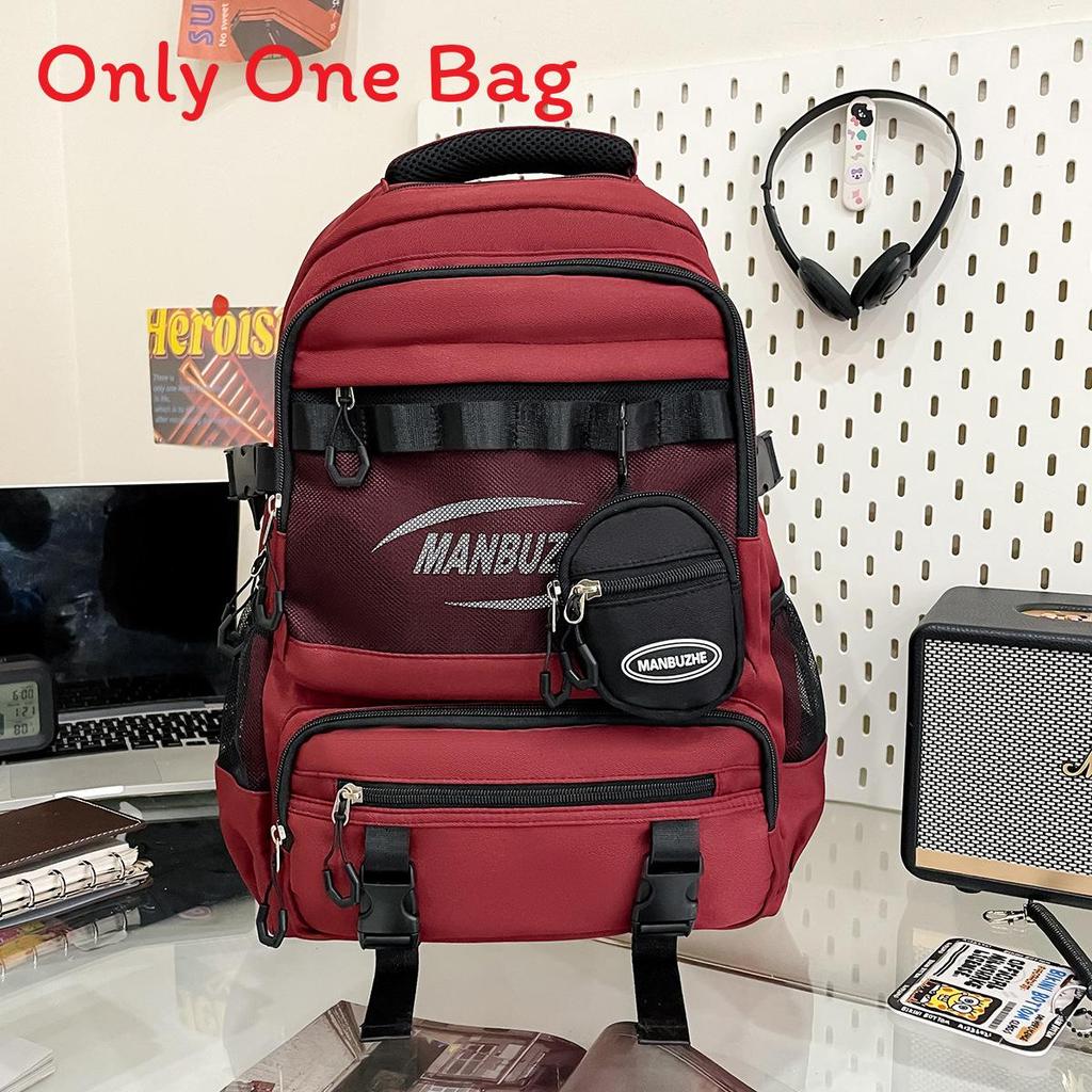 Casual Travel Backpack With Nylon And Capacity For Mens Outdoor Use