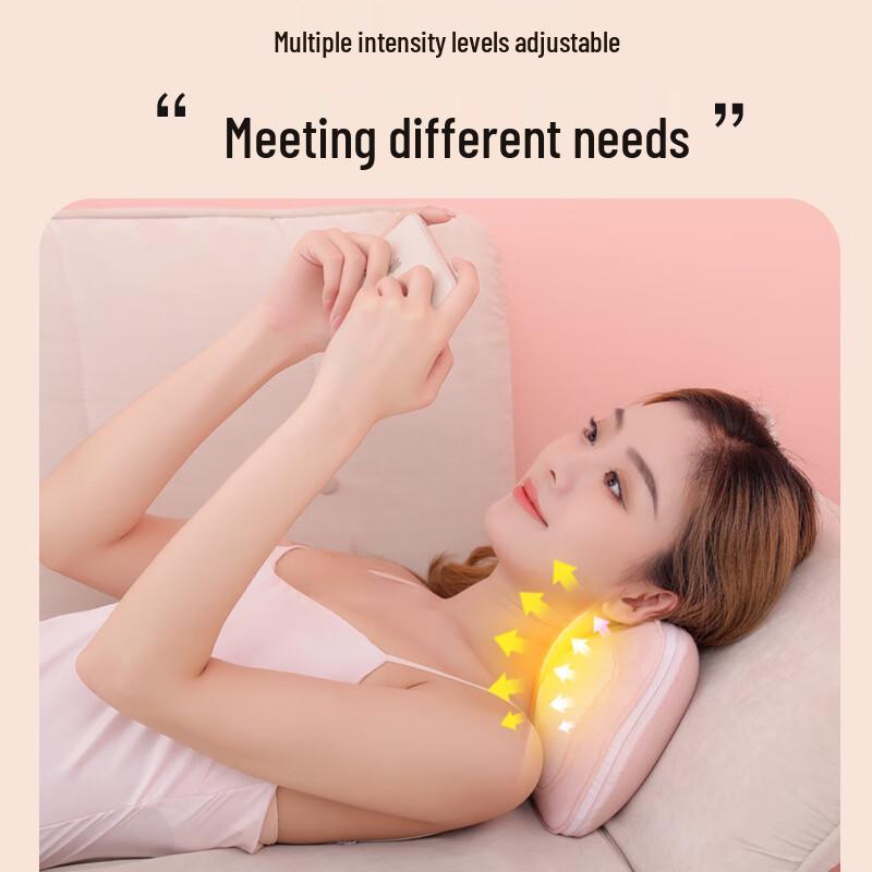 AIVEISI Candy Wireless Cervical Massage Pillow