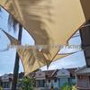 Waterproof Oxford Cloth Sunshade Sail for Outdoor Courtyard - Triangle/Quadrilateral Shape, Rainproof and Sunproof Awning.