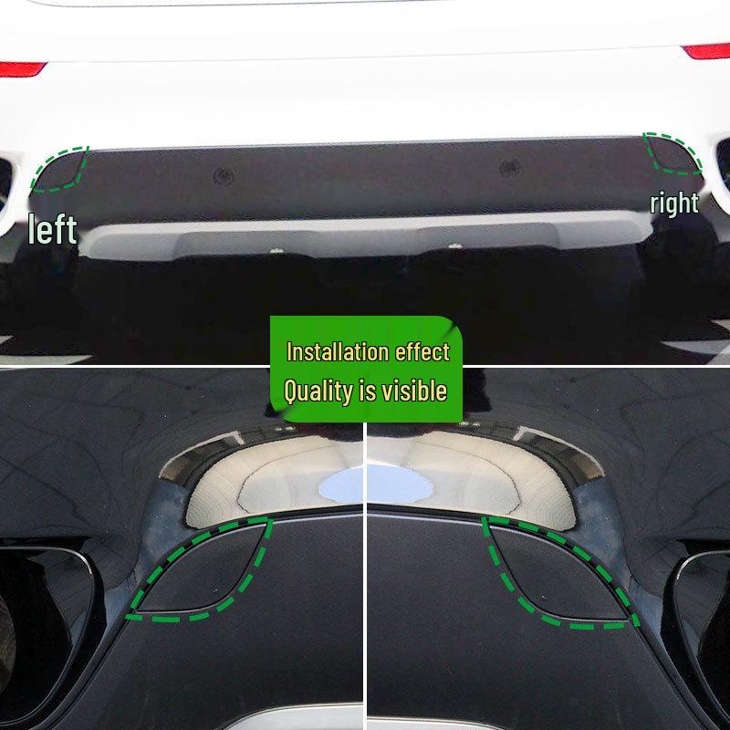 BMW X6 Stoßfänger hinten Abschleppöse Abdeckung für E71 (Teil Nr. 51127176252)