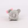 15cm Grey Big Eyed Hamster Plush Toys Bow Hamster Plush Doll Soft Stuffed Animal Toy Cute Plushies Kids Birthday Halloween Gifts