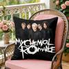 My CChemical RRomance Cushion Cover Soft Plush Throw Pillow Cover DoubleSided Decorative Cushion Case Sofa Bedroom Home Decor