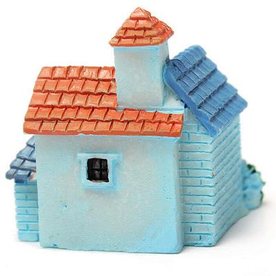 Dollhouse Miniatures Diy House Villa Woodland Fairy Planter Garden Home Decor