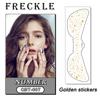 Custom Freckles Face Makeup Patches Sticker Temporary Tattoo Glitter Silver Freckles Face Tattoo