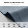 Men's Quick-Dry Ice Silk Sportswear Set - Short Sleeve T-Shirt & Shorts for Running, Summer Fitness, and Football Training.