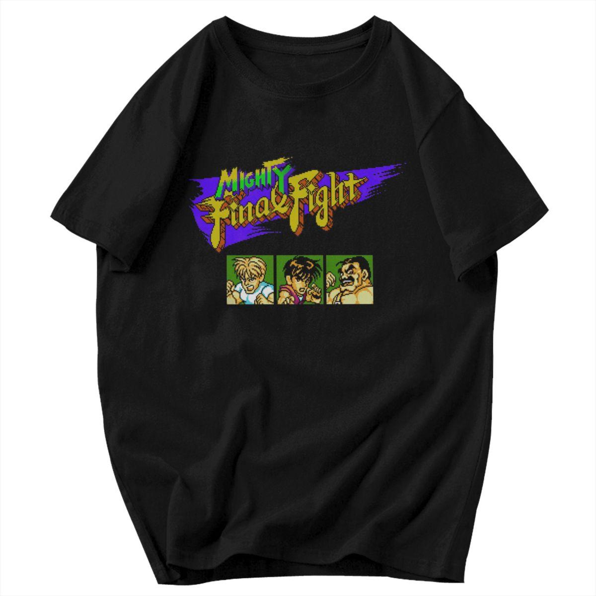 Men T Shirt Final Fight Select Pops Y2K Graphic Quality Unisex Tops T Shirts S