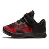 Nike Flex 2018 RN Klettverschluss Professionell Rutschfest Stoßdämpfend Niedrig geschnitten Laufschuhe Baby Sneaker Schwarz Rot AH3442-004