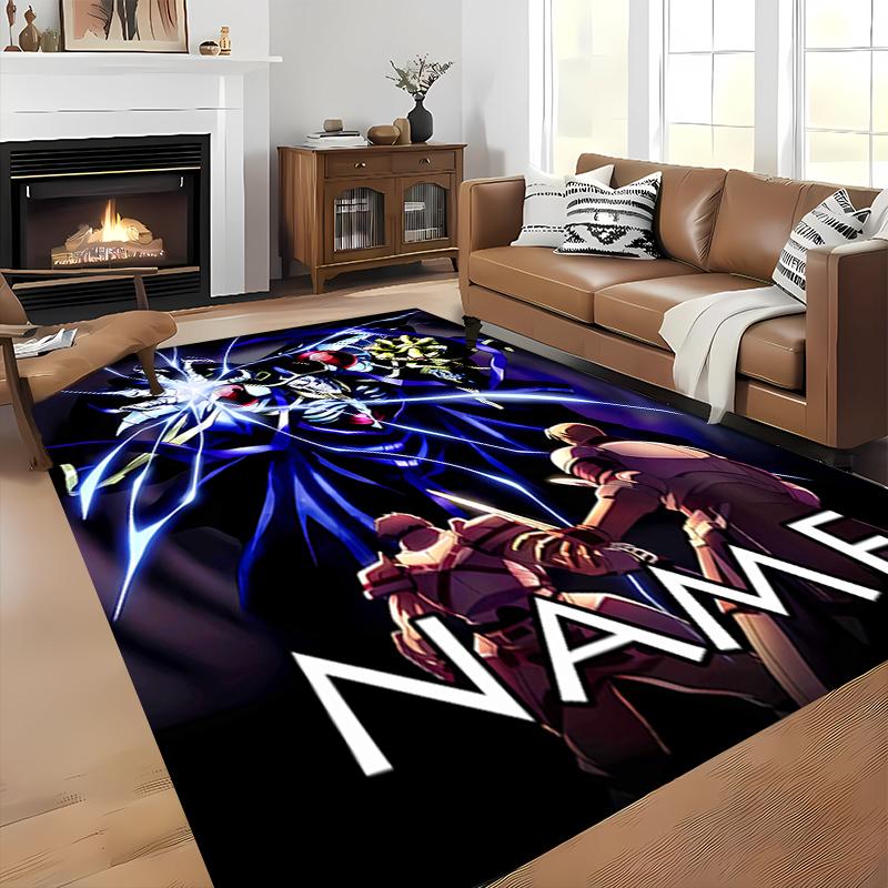 Custom personalization Overlord Area Rug - Perfect For Kitchen, Bathroom,Laundry Room Decor Large Size Available,Gift All Seasons