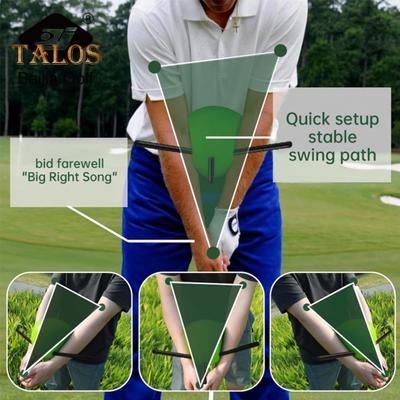 Golfový trenažér švihu Poloha rúk Korektor držania tela rúk Golfový tréningový nástroj na nácvik švihu Spojovacia loptička Tréningová pomôcka pre začiatočníkov