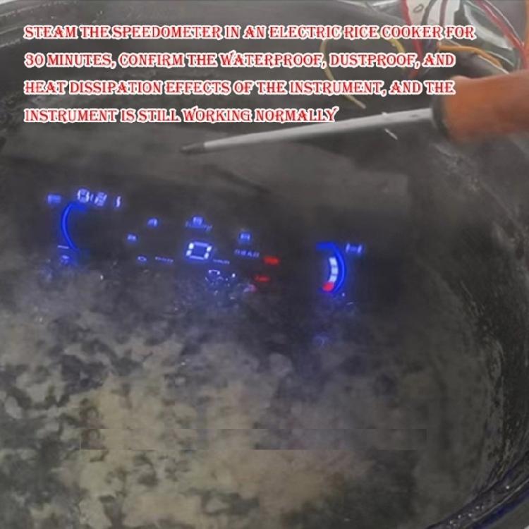 Waterproof Motorcycle Dashboard Odometer 12V Speed Measurement Instrument for CG125, ITALIKA EX125 FORZA125 FT125 Riders