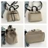 Women's Fashion Casual Drawstring Bucket Bag, Versatile Shoulder & Crossbody Mini Everyday Chic Essentials Bag KTB