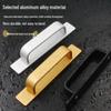 Punch-Free Aluminum Alloy Sliding Glass Door & Window Handle