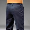 Hong Kong 2026 Men's Slim Fit Business Stretch Trousers - Spring/Autumn Season, High-End Straight Leg Casual Pants