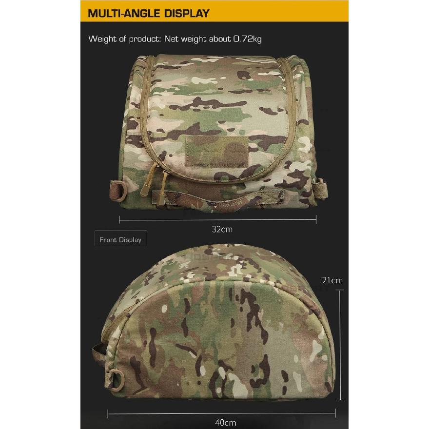 Multipurpose Helmet Bag Tactical Fast Helmet Pack Outdoor Hiking Hunting Sports Motorcycle Cycling Air soft Helmets Storage Bags