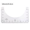 T-Shirt Alignment Ruler Centering Tool Placement Graphic Guide Tough Printed T-Shirt DesignRuler Ruler Guide Size Chart