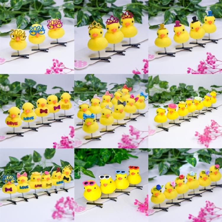 Cute Duck Hairpin for Various Hairstyles Fashion DIY Hairpins Accessories Party