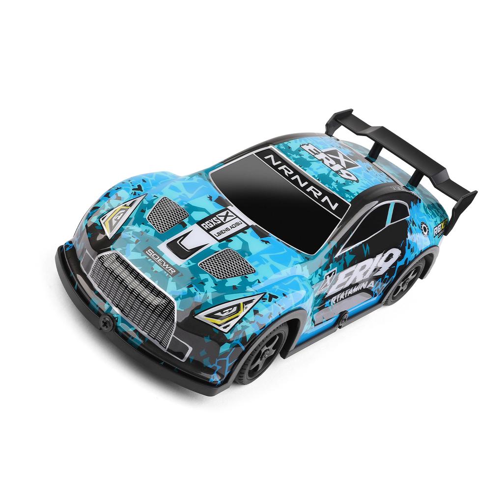 Remote Control Drift Car, 2.4GHz 1:22 Scale 4WD Rechargeable Electric Vehicle with LED Lights, Racing Tires, Ideal