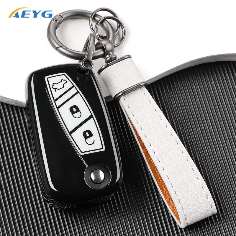 For Fiat 500 Panda Idea Stilo Ducato Punto Bravo Grande Minibus Doblo Car Remote Key Case Cover Shell Fob Tpu Auto Accessories