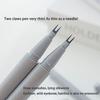 Double-claw Eyeliner Extremely Thin Two-claw Lower Eyelashes Eyeliner Liquid Pen Is Waterproof, Non-smudge and Sweat-proof