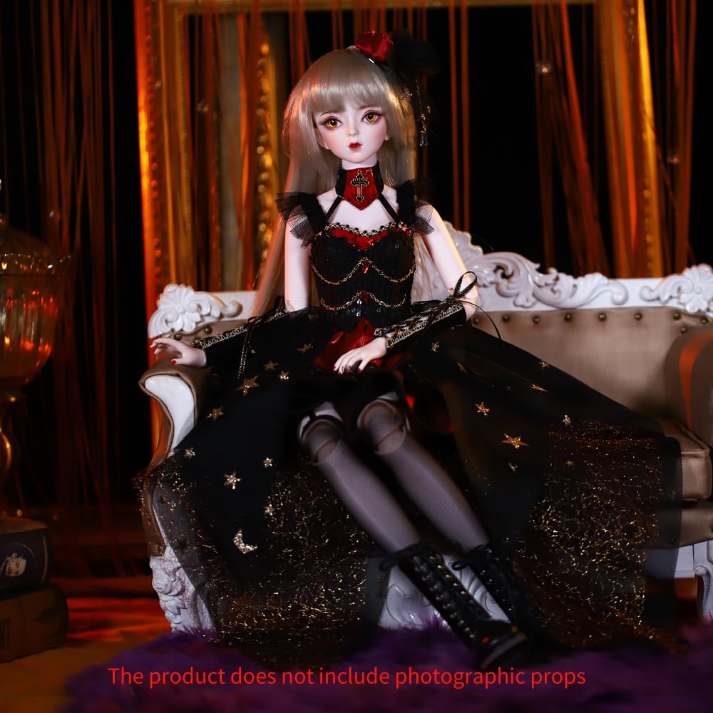 ICY Fortune Days 13 Scale BJD Doll Fashion Style Series with 34 Articulated Mechanical Joints - Toy and Gift for Adults and Children Ages 6+