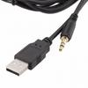 1pc Car AUX USB Male Dash Flush Mount Mounting Adapter Suitable For Toyota New