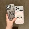 Silicone Case For Oppo A5X A6X A3X A5 A3 Pro A60 A79 iPhone 17 16 15 14 13 12 11 Samsung A07 A37 A57 Cover DIY Painted Cartoon Shockproof Phone Bumper
