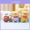 Maltese Keychain Dog Plush Toy Animal Doll Cartoon Decoration Gifts Pendant