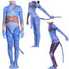 Movie stage suit print avatar with tail armor superhero suit, tights