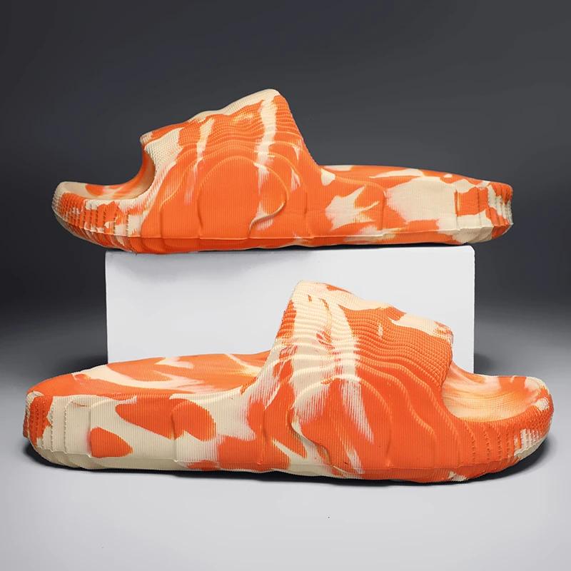 Fashion Living Room Slippers Walk Around Home Original Men's Slippers for Man Slides Shoes Men's Summer Sandals Flip Flop House Slipper