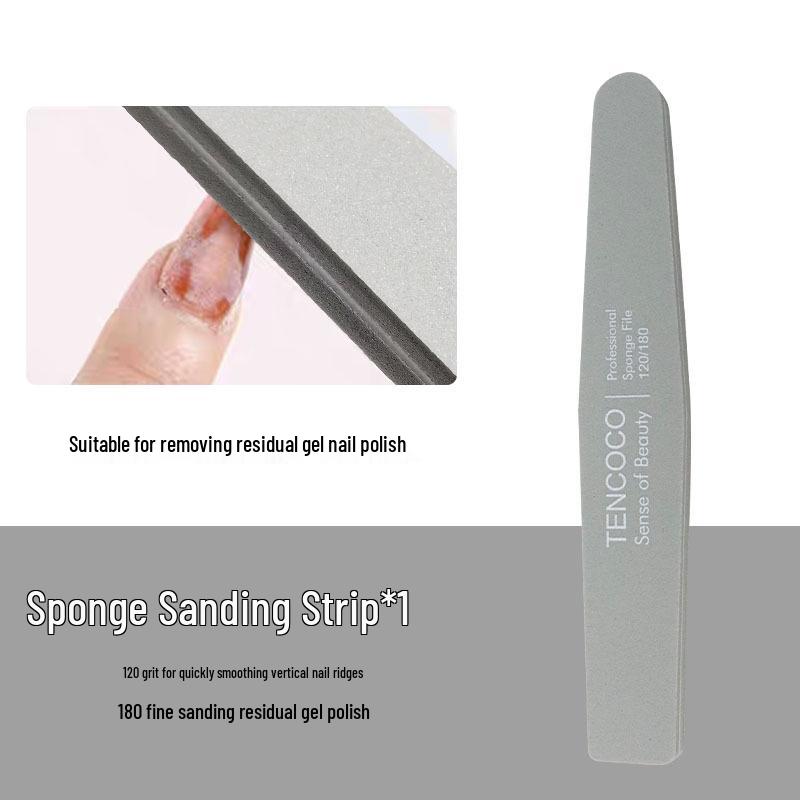 High-End Washable Nail File: Wear-Resistant, Multi-Functional Manicure Polishing and Sanding Strip with Fast Shipping