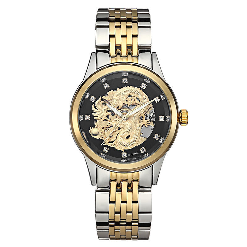 High Quality Automatic Mechanical Watch Men s Business Waterproof Luxury Wristwatch Men s Automatic Mechanical