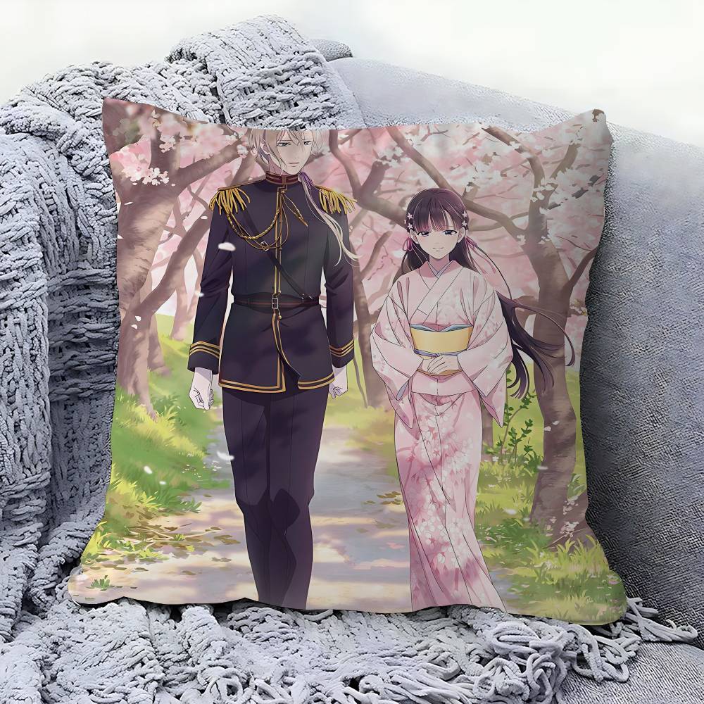 Anime-M-My Happy Marriage Pillow Anime Pillow Sofa Bed Head Pillow Cover Cushion Cover 45x45 Cm Fashion
