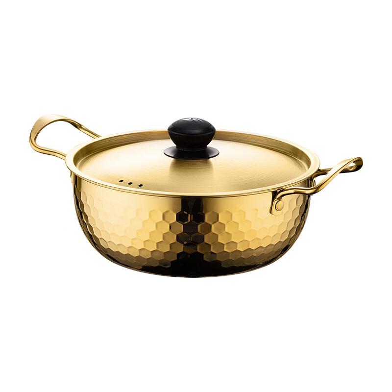 ZISIZ Korean-Style Stainless Steel Cooking Pot Set