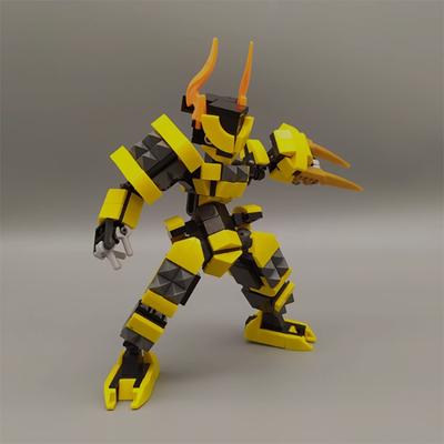 Scorpion Tail Mech Lie MOC Particle Building Blocks Puzzle Toy Boy Festival Gift