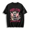 Sorry Cupid I've Been Feral Pure Cotton T-shirt