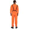 Men's Astronaut Costume Spaceman Suit Jumpsuit Halloween Adult Costumes for Men Funny Cosplay Party