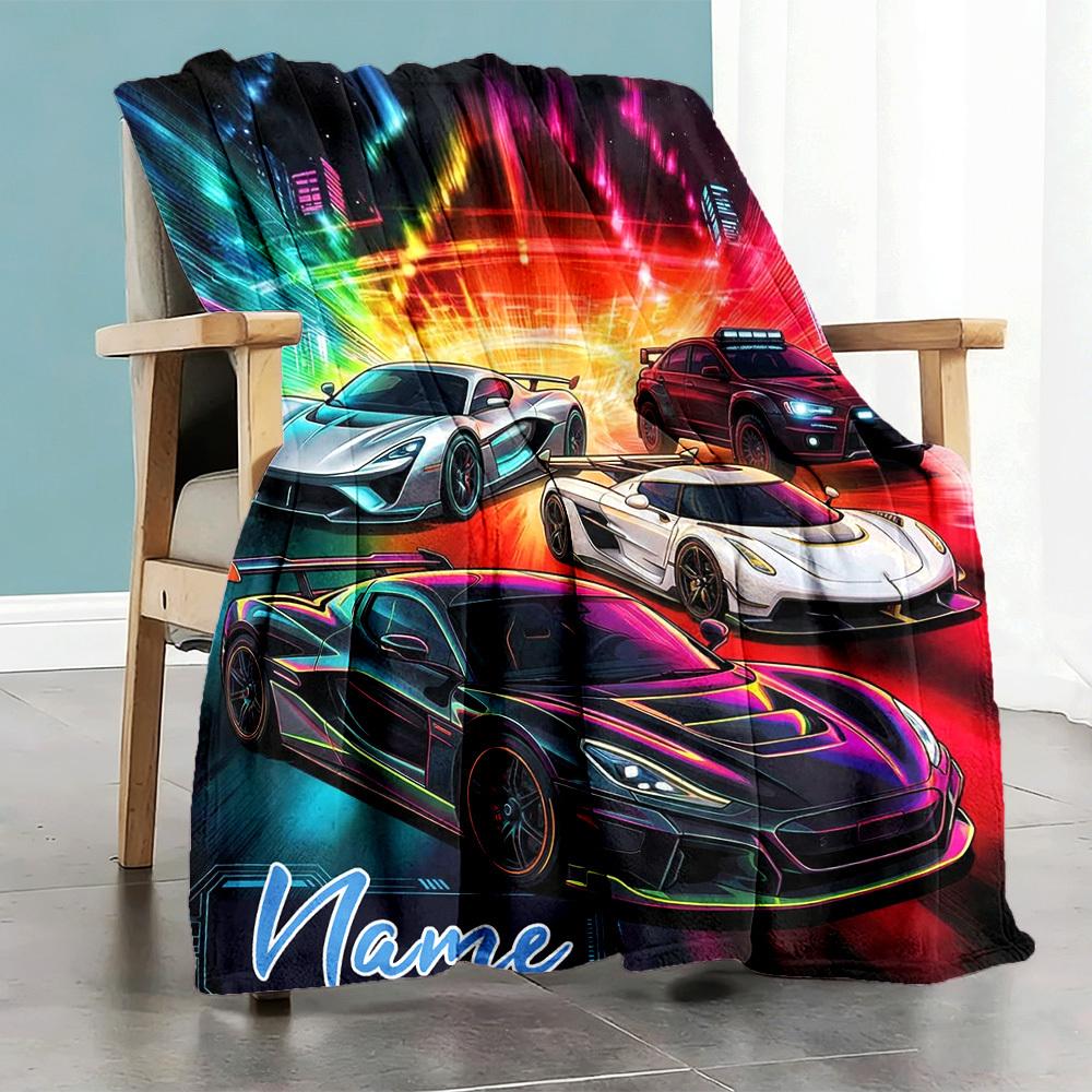Night Stream Adrenaline Sports Cars Home Customize Your Name Customize Your Name Blankets Comfortable Soft Lightweight Allseason Multipurpose